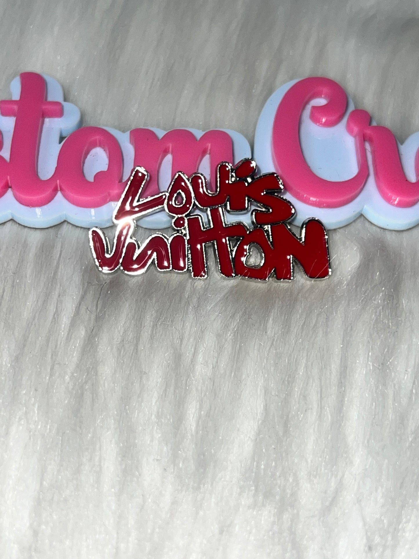 Luxe Script Fashion Charm
