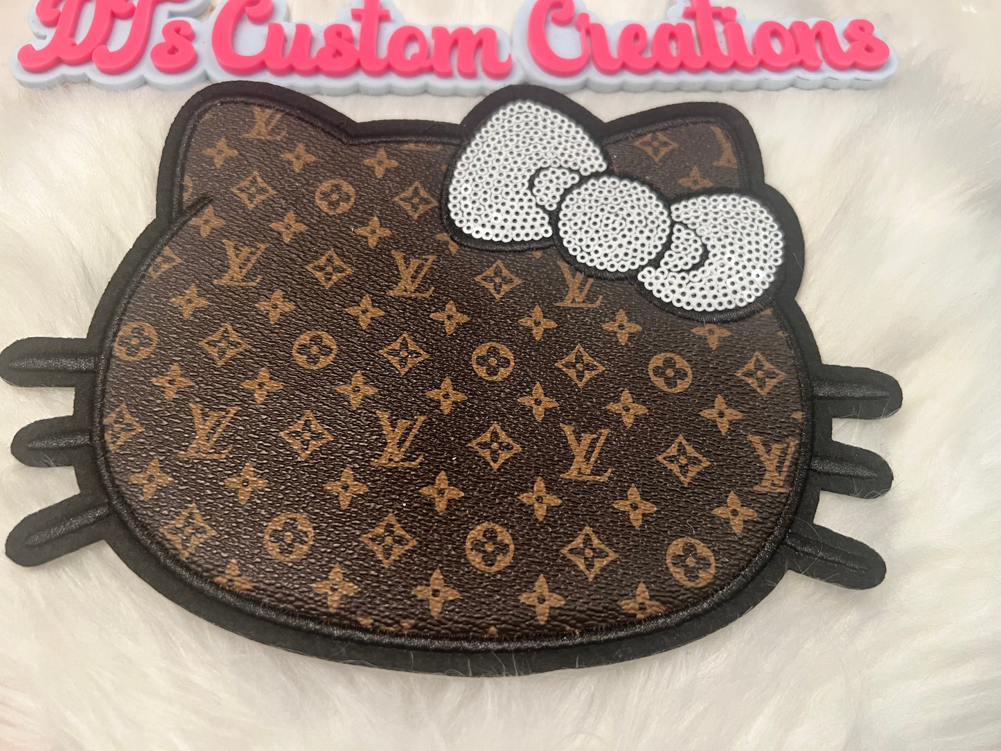 Brown HK LV Faux Leather