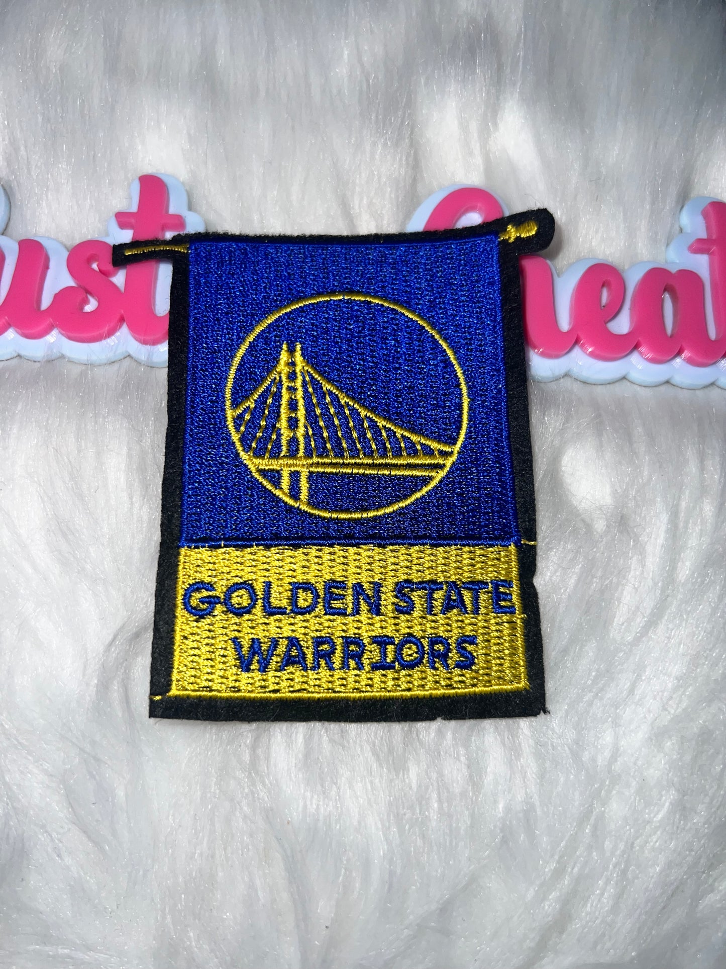 ππ Golden State Warriors Bridge Patch (Iron-On) NBA