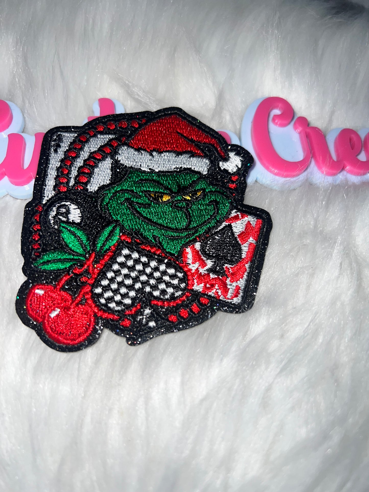 Grinch Cherries Patch