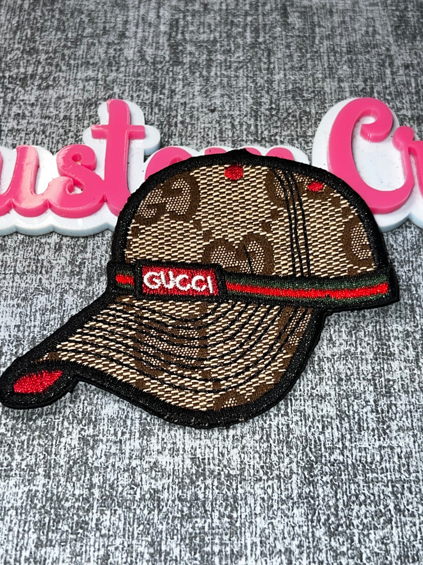 Monogram Style Cap Embroidered Patch – Fashion Applique