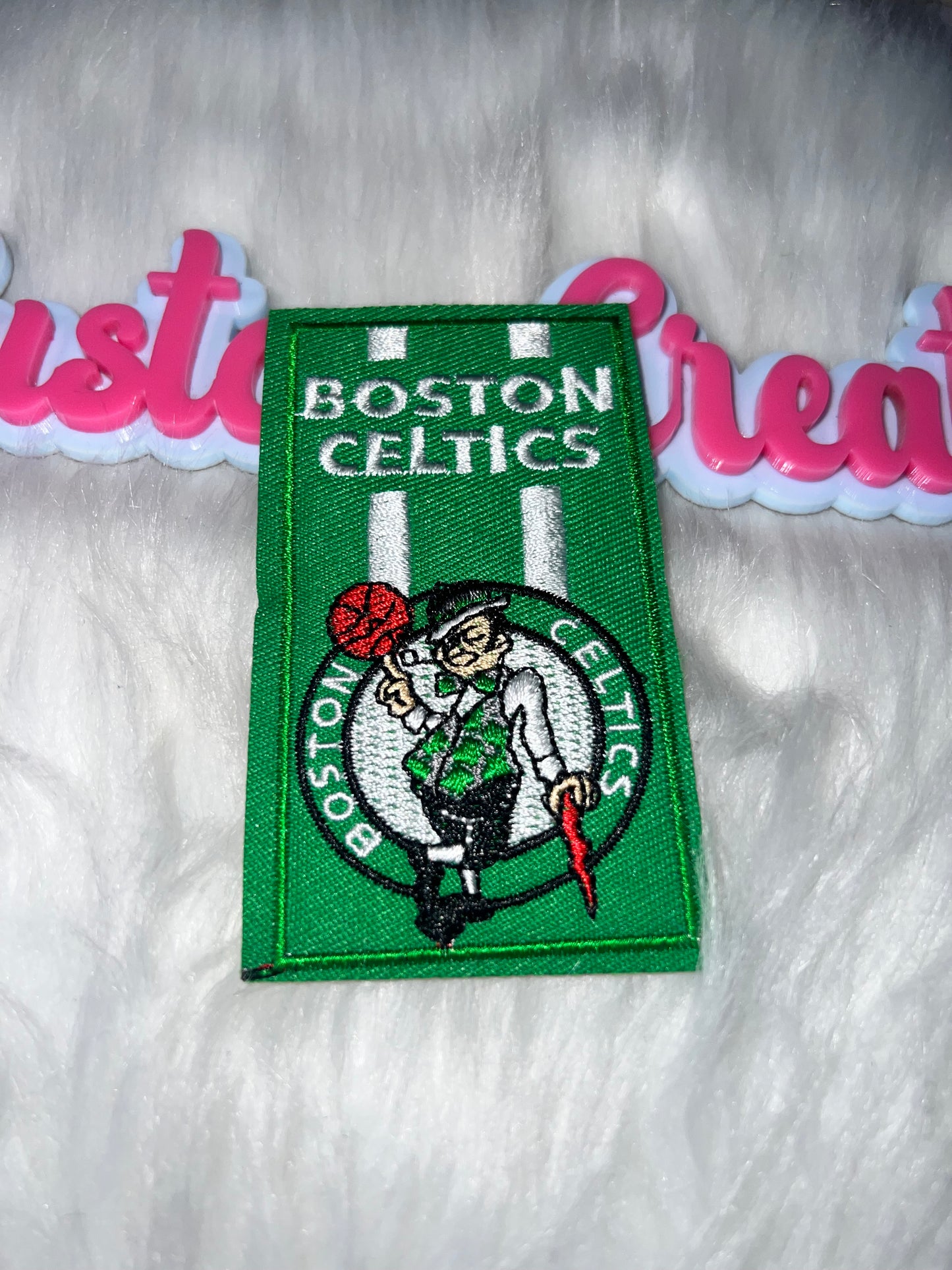π Boston Celtics Mascot Patch (Iron-On NBA