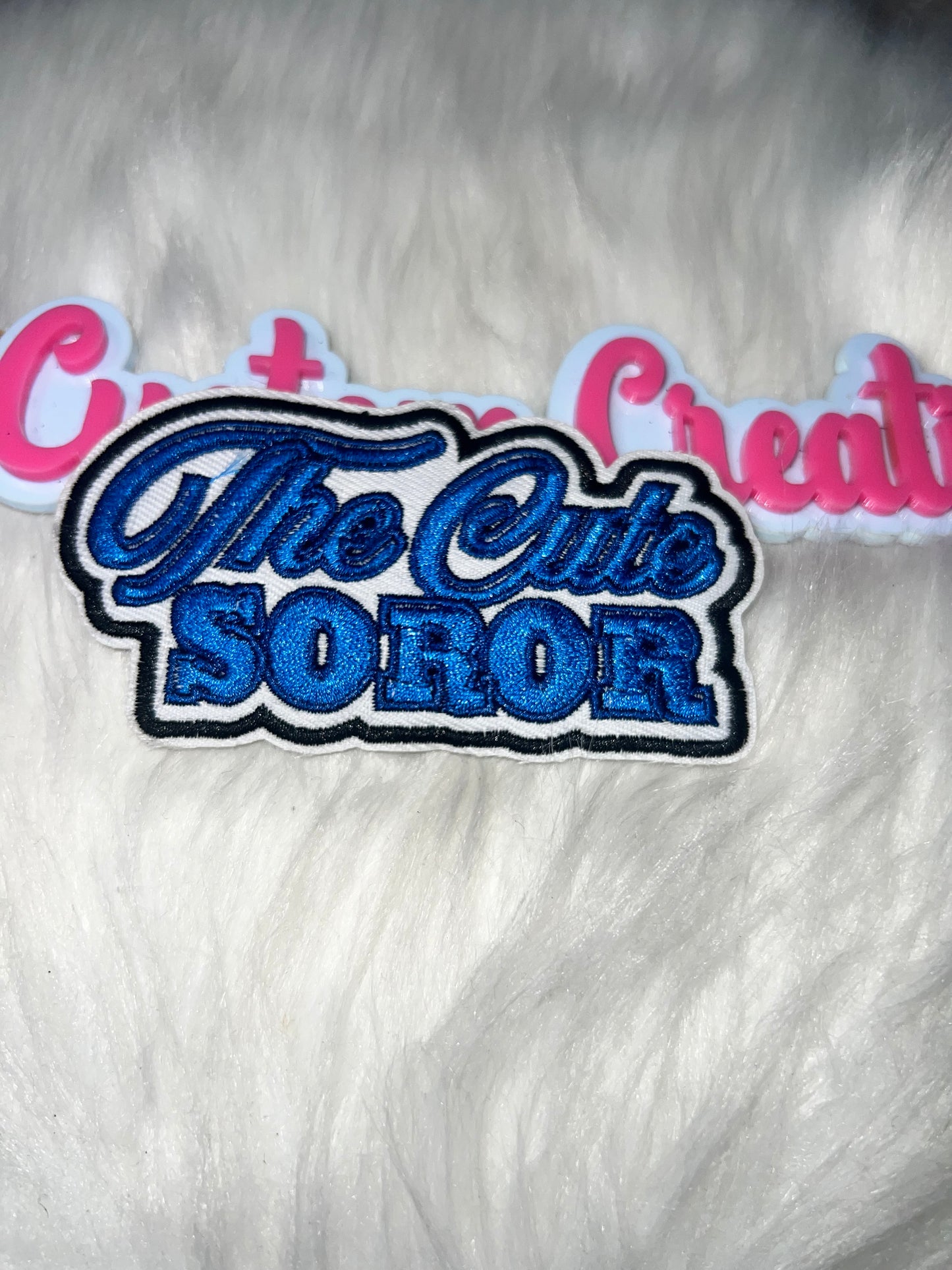 ⭐ The Cute Soror – IRON-ON PATCH Zeta colors