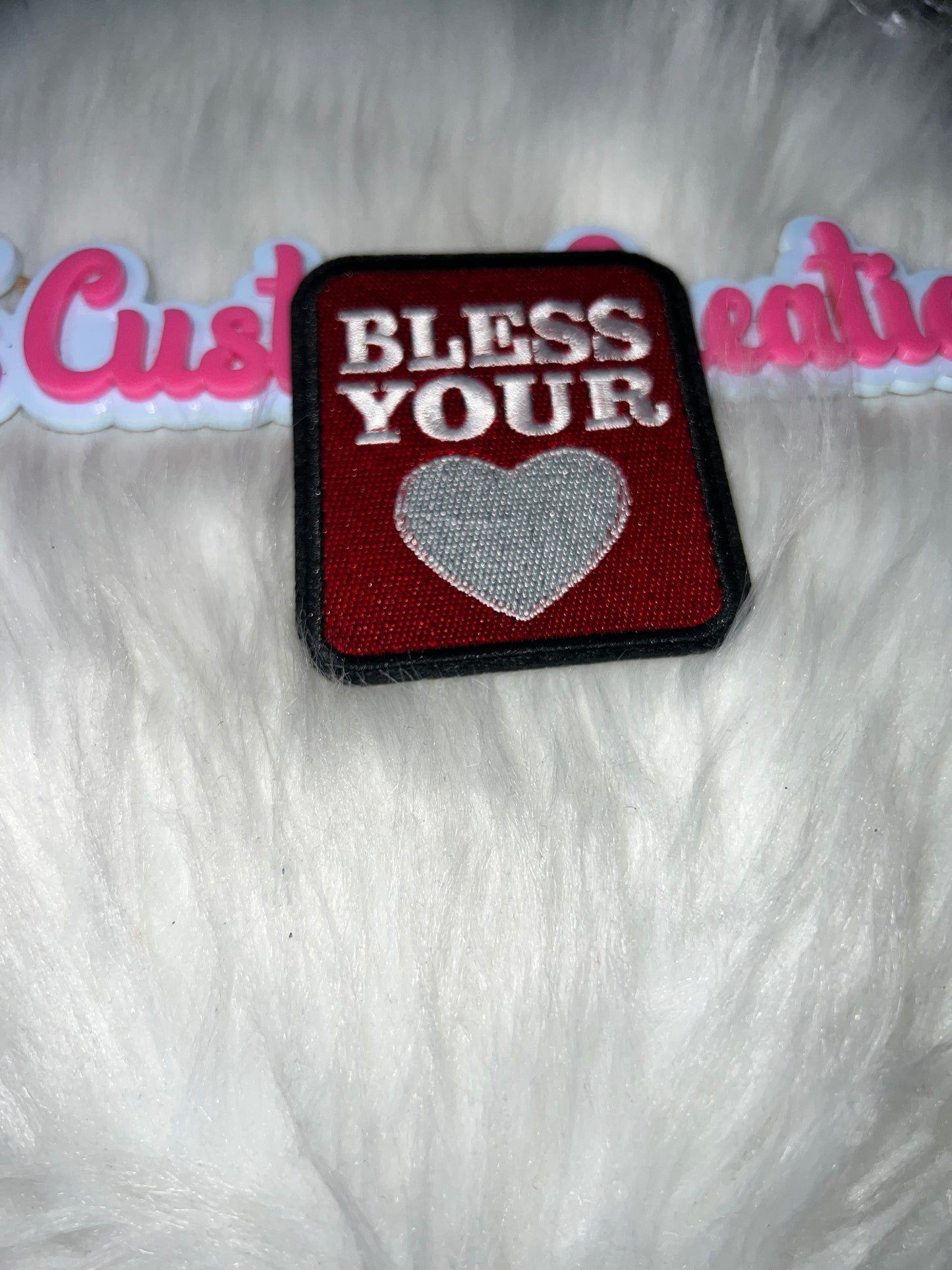 Bless Your Heart Patch (Red)
