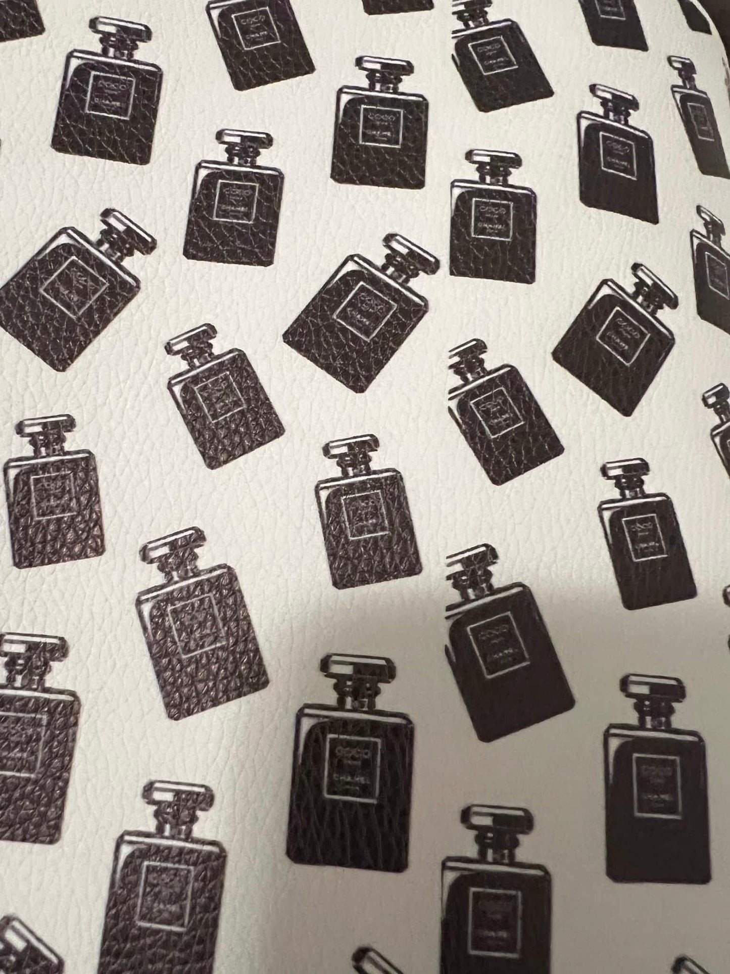 Black White CC Perfume Bottle