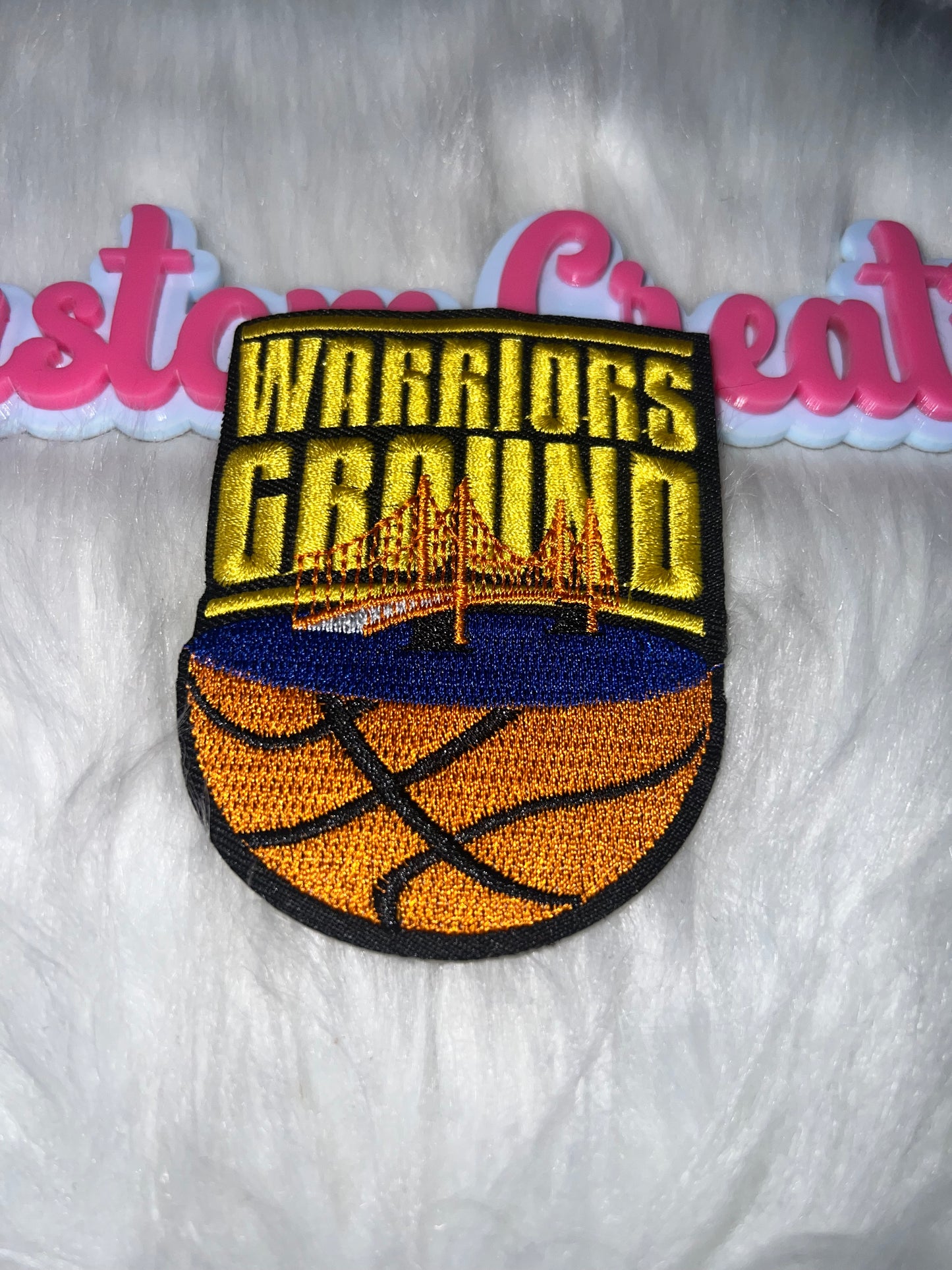 đź’™ Golden State Warriors Ground Patch (Iron-On) NBA
