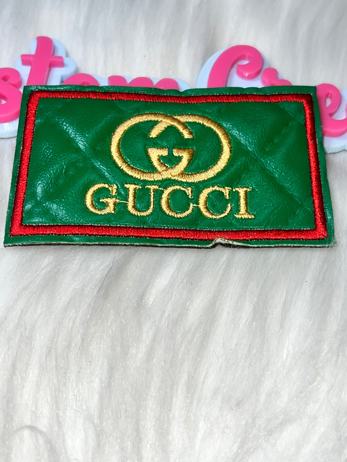 Green Luxe Rectangle Patch