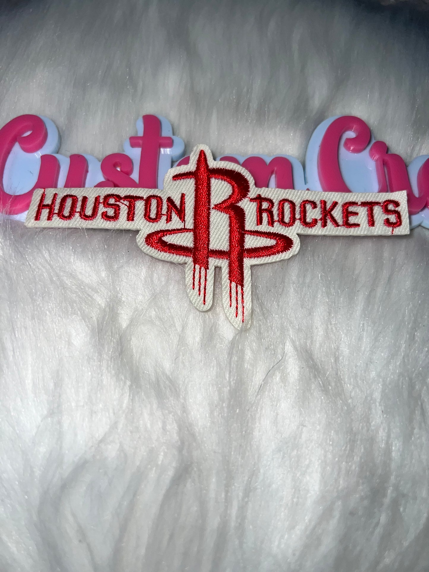 ❤️🔥 Houston Rockets Logo Patch (Iron-On) NBA