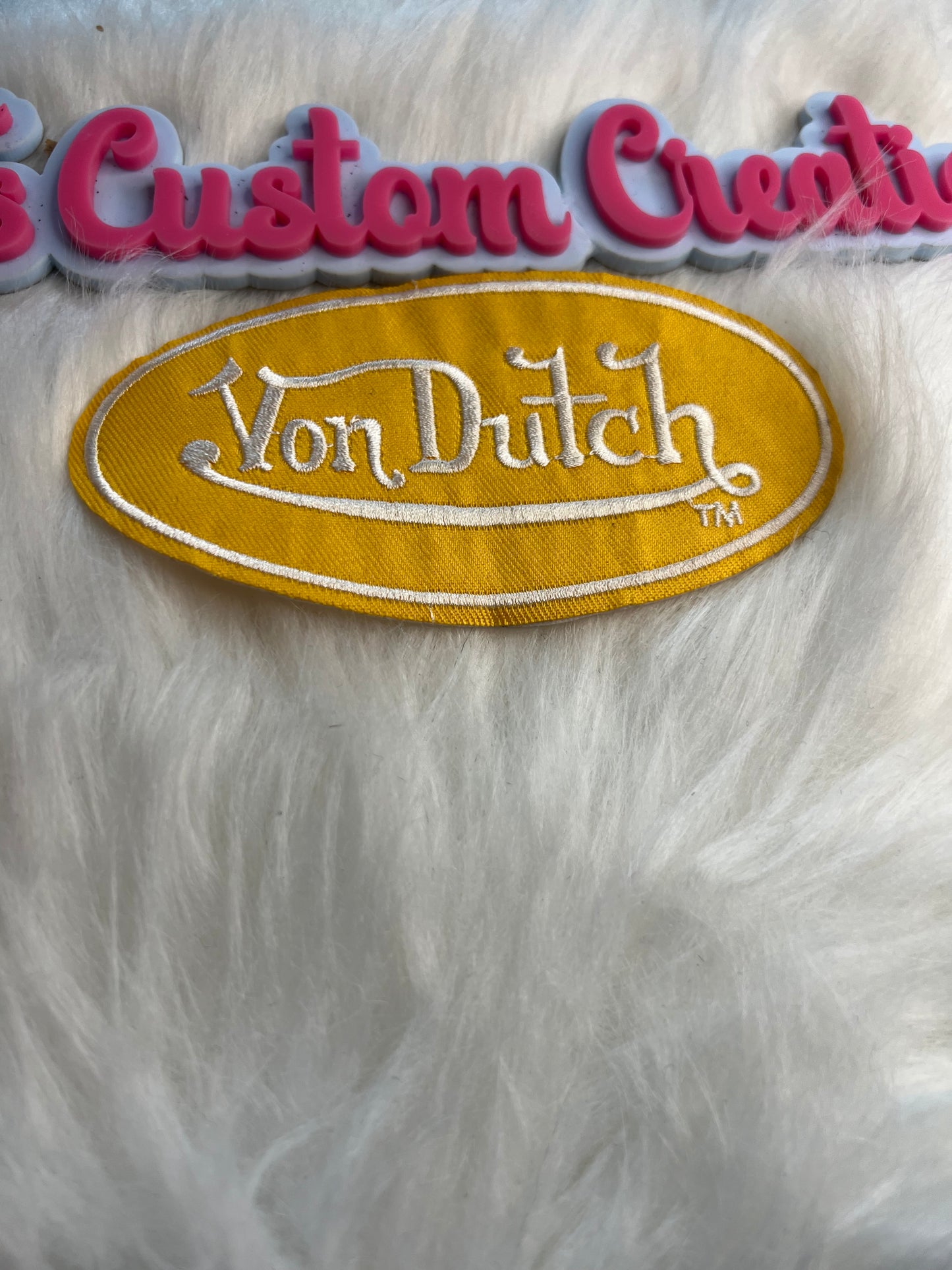 Yellow White Von Dutch