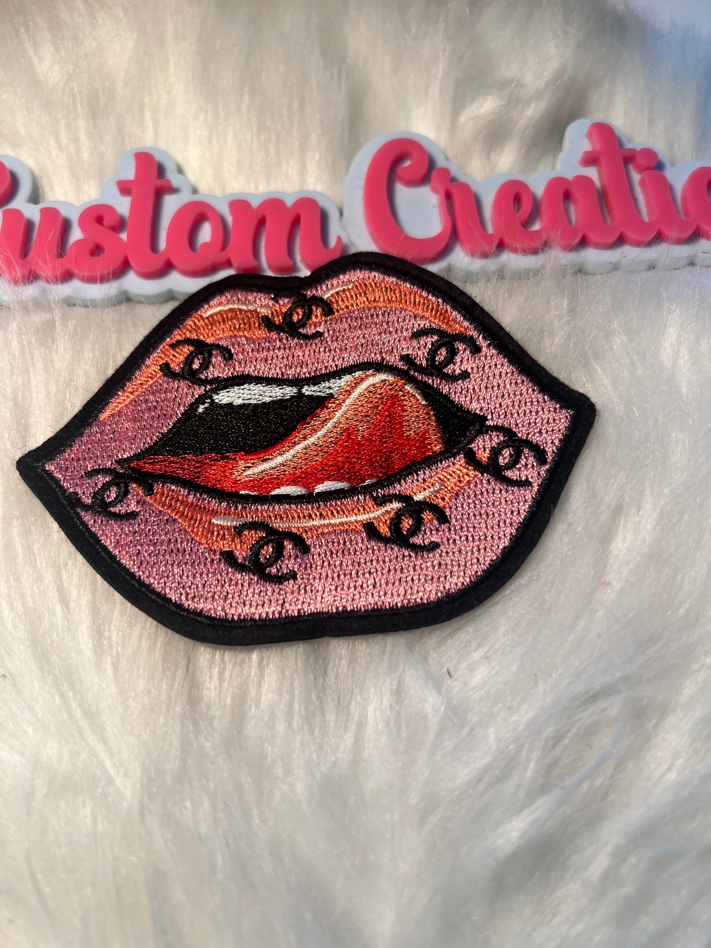 Red CC Lips