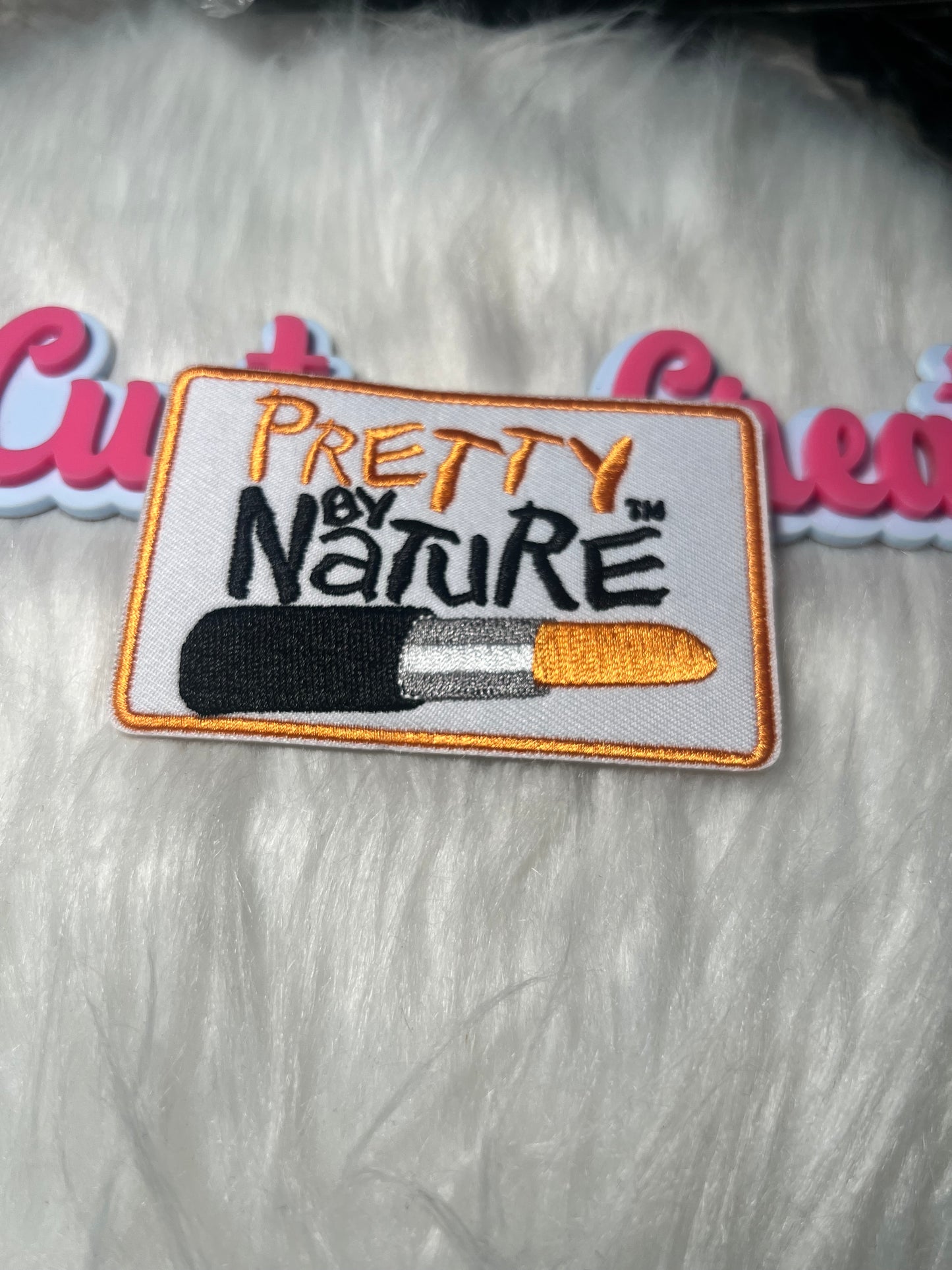 💄 “Pretty by Nature” Lipstick Patch Orange