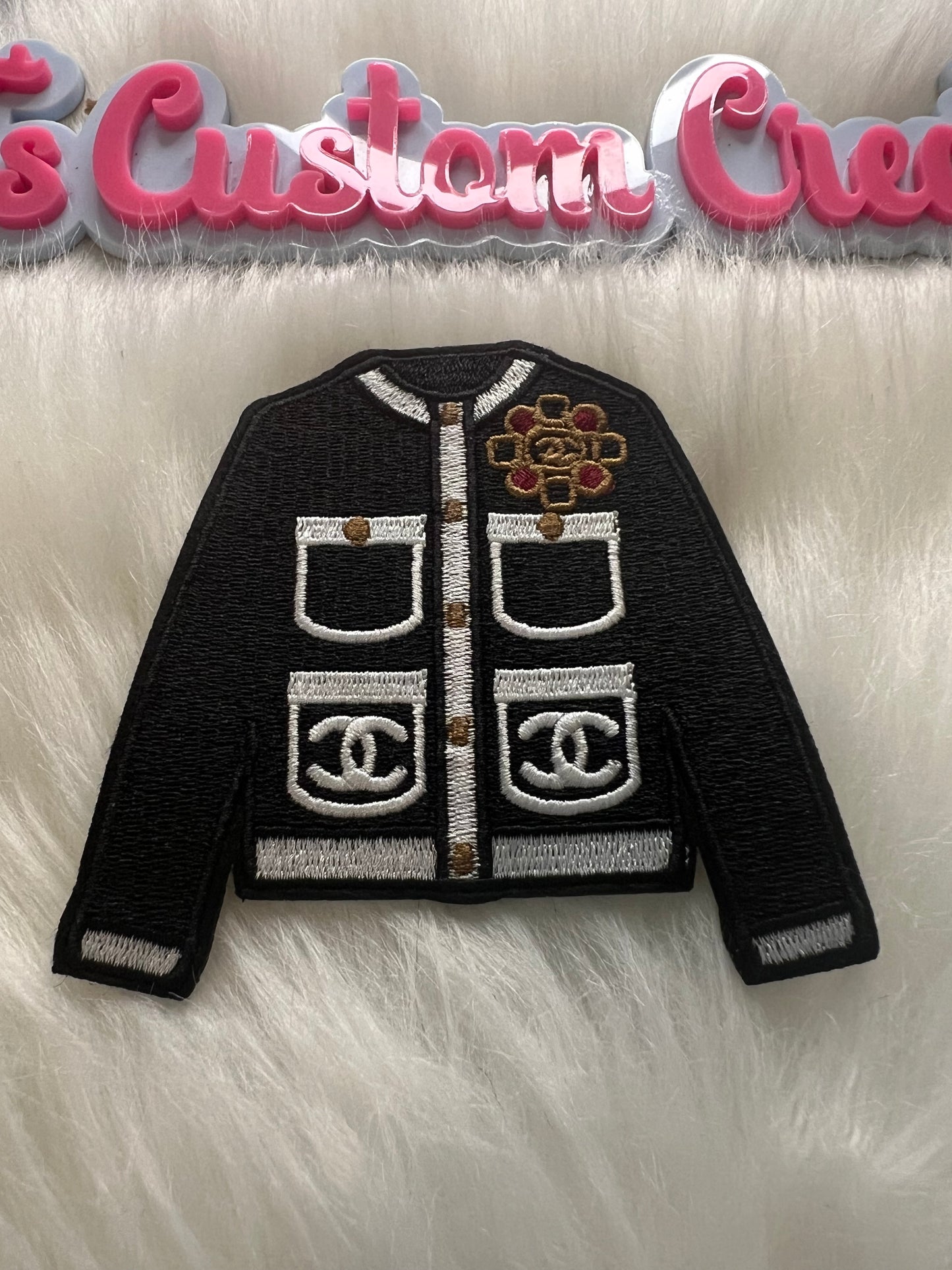 Black White CC jacket