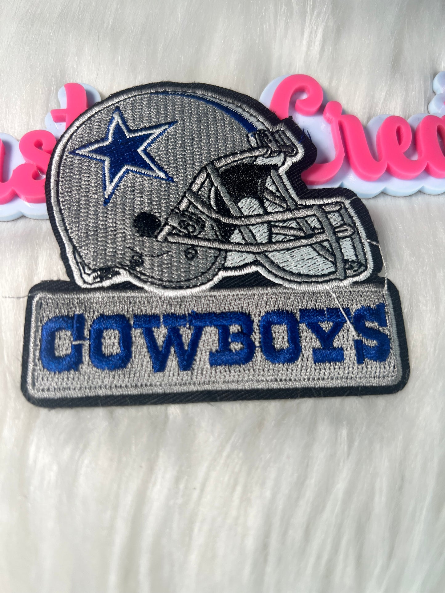 π Cowboys Helmet Patch