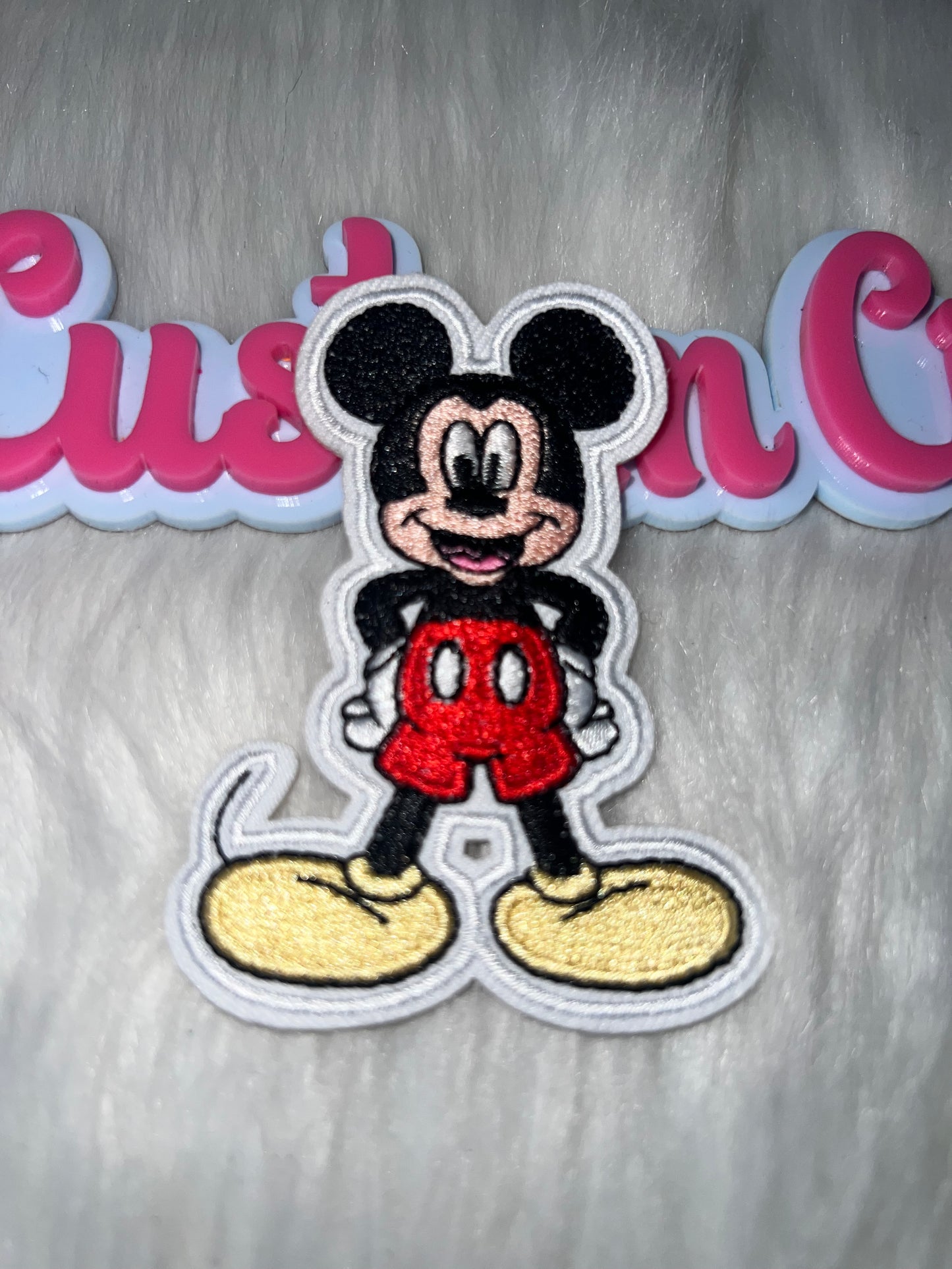🐭❤️ Mickey Mouse Iron-On Patch