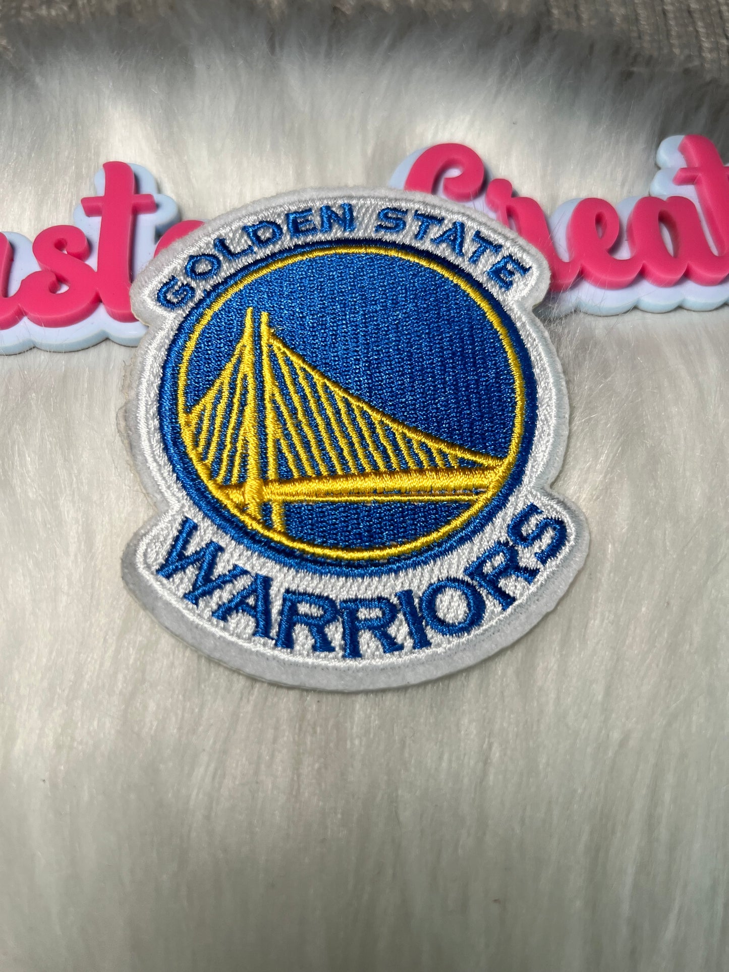 π Golden State Warriors 2 Iron-On Patch NBA