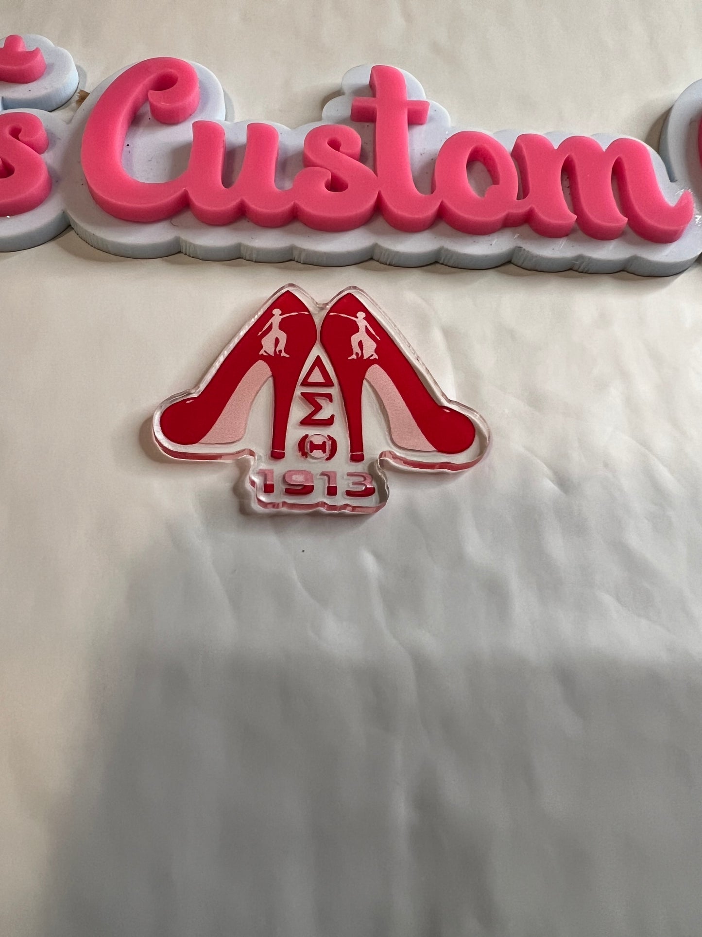 Red White Heel Delta