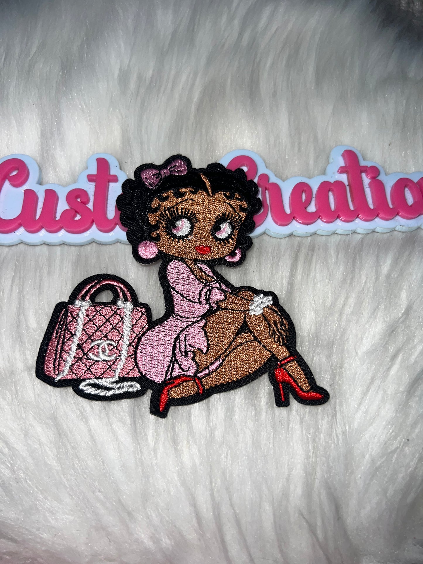 Betty Glam Girl w/ CC Bag Patch