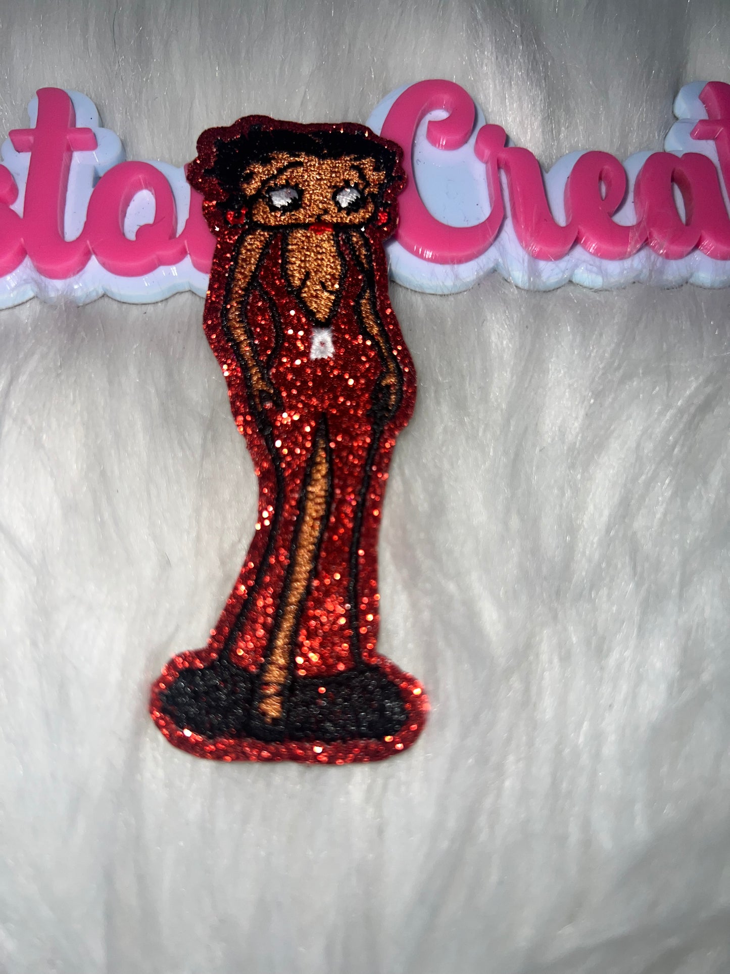 ๐๐พ Betty Red Sequin Gown Patch