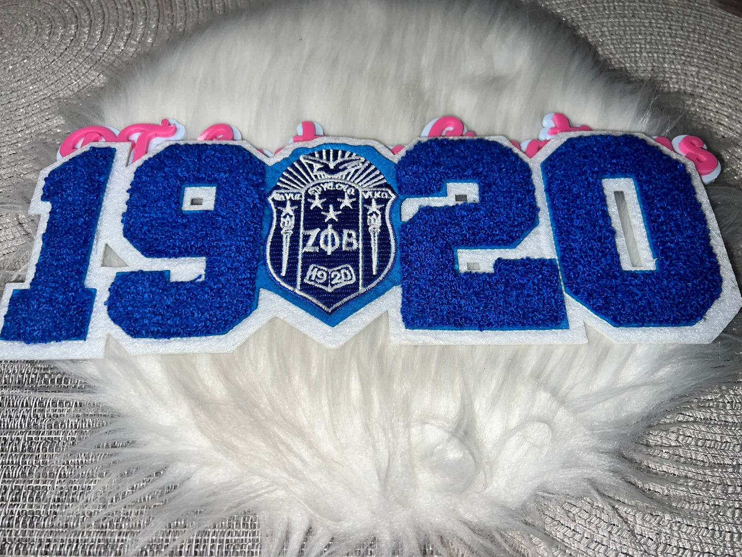 Chenille 1920 Crest Patch Sigma colors