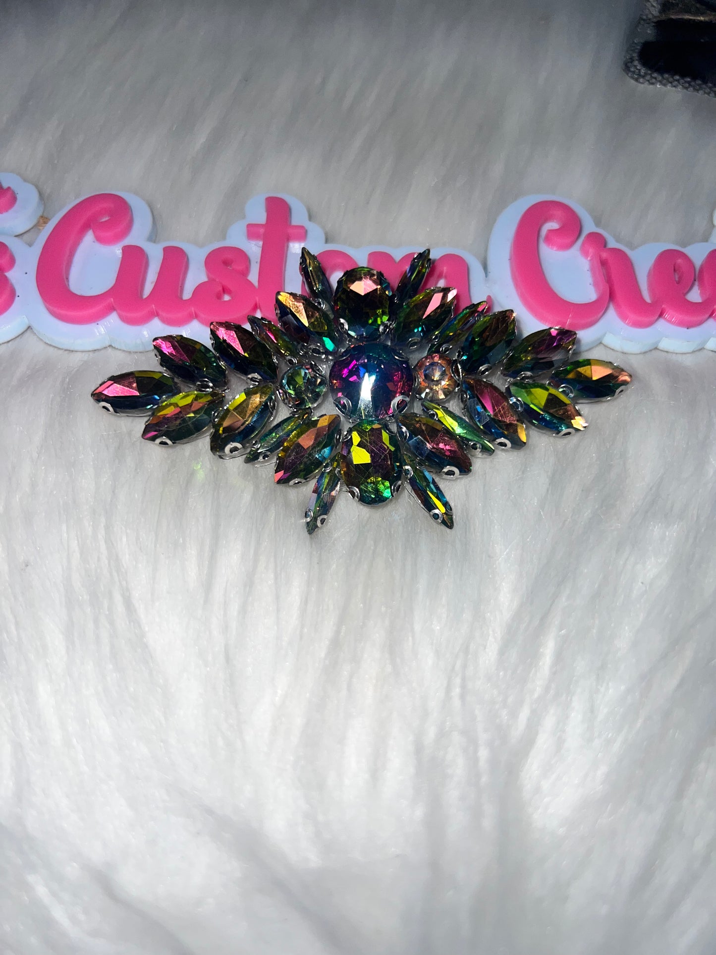 π Iridescent Rainbow Crystal Cluster