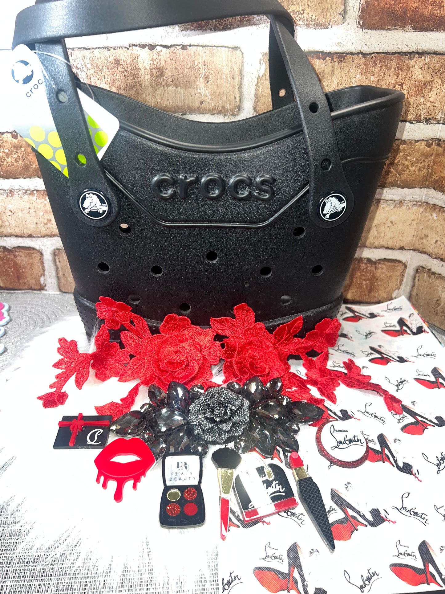 Black Glam Beauty DIY Bag Kit