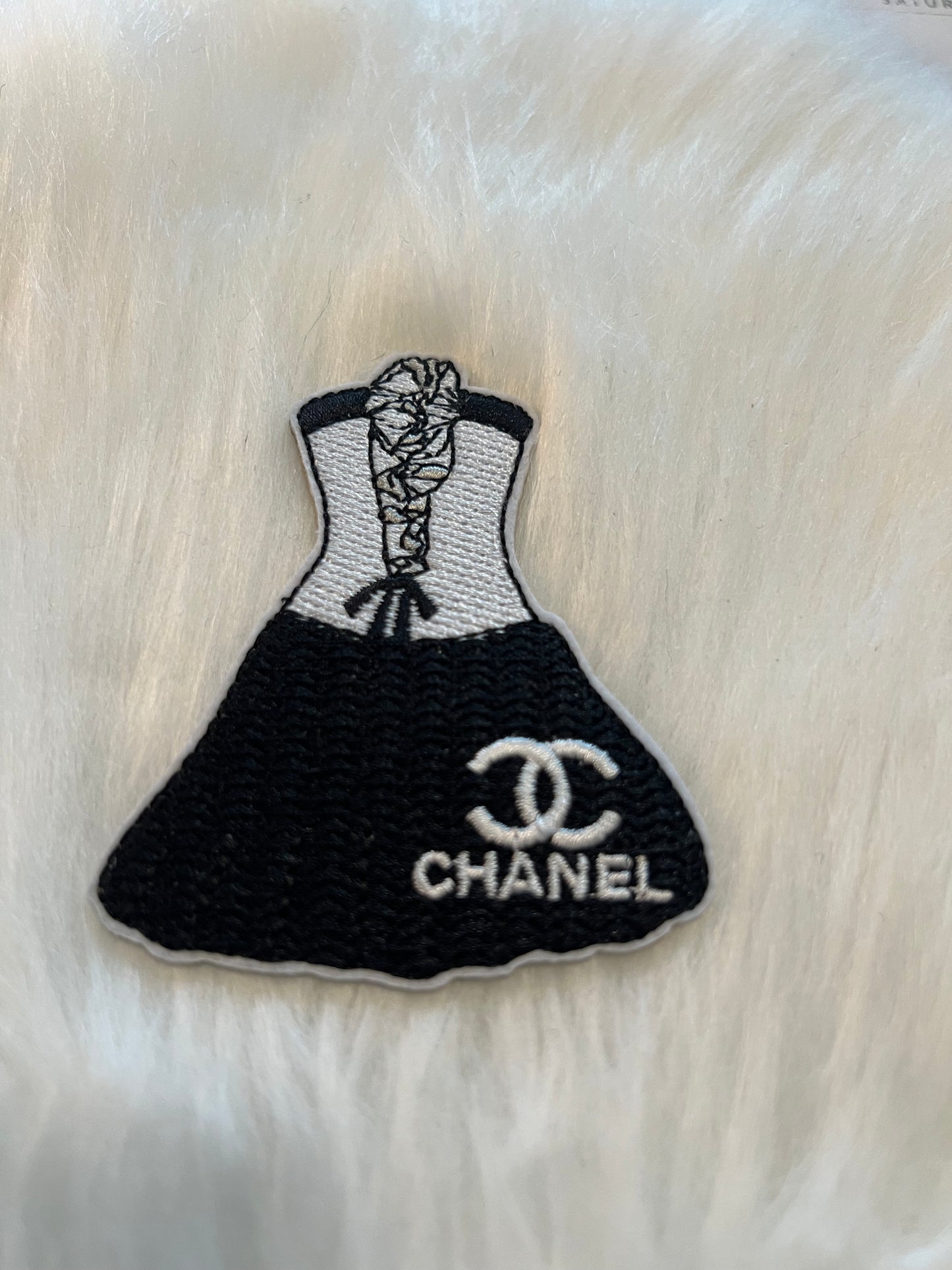 CC Black White dress