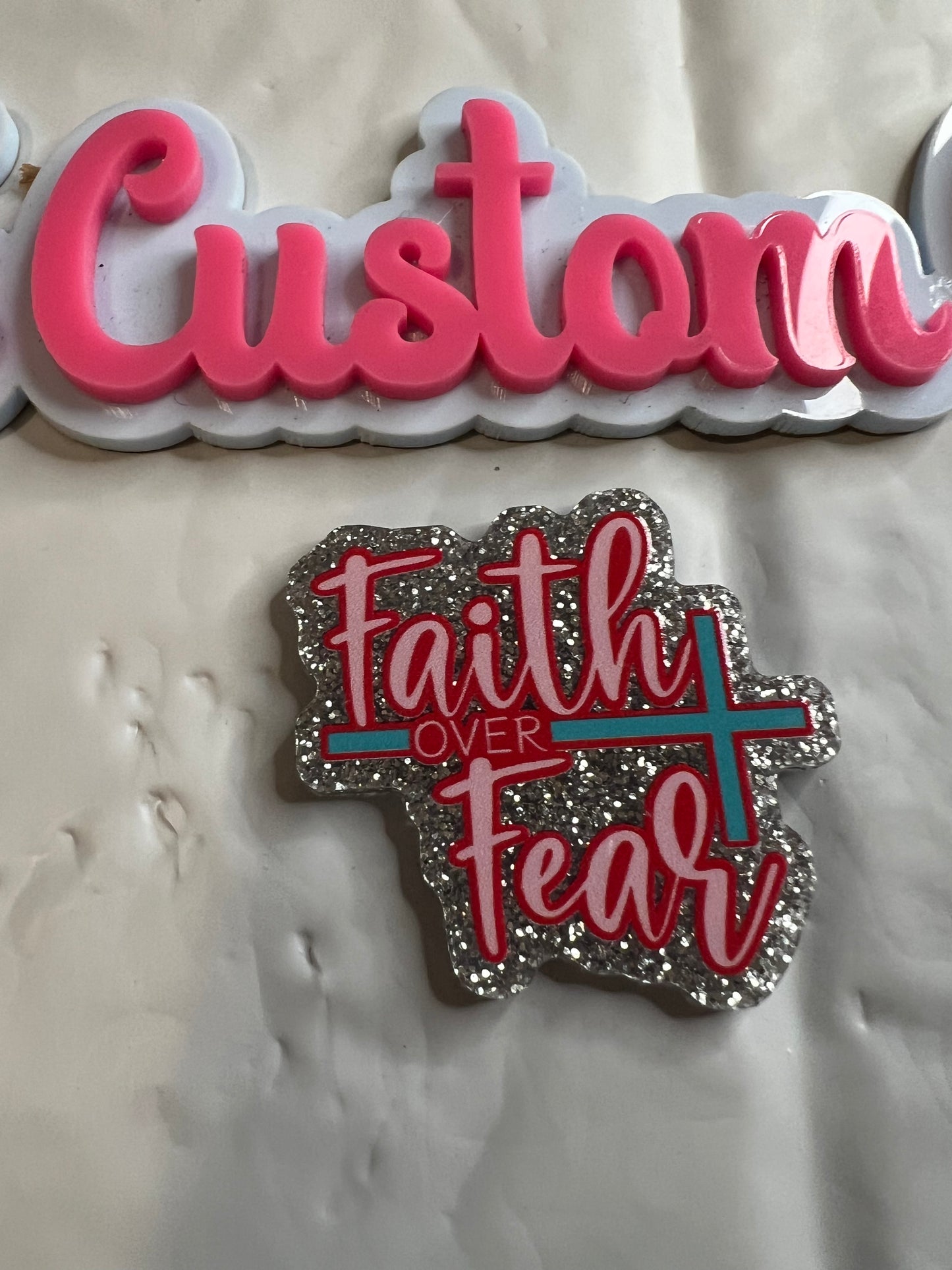 Pink Silver Faith Fear