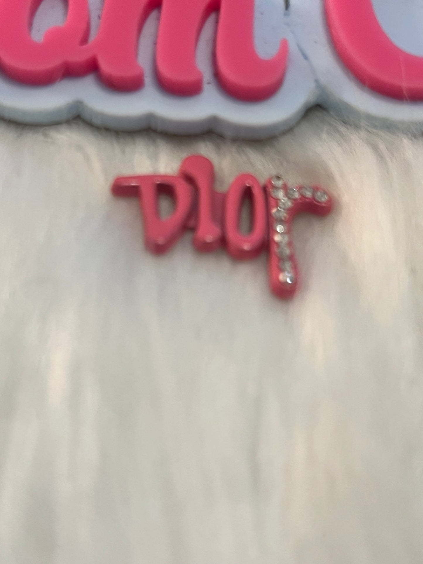 Hot Pink Dior Bling