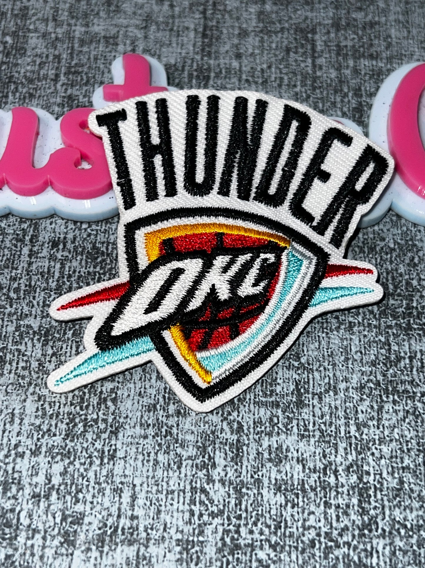 Black White Shield Embroidered Iron-On Patch | Statement Appliqué