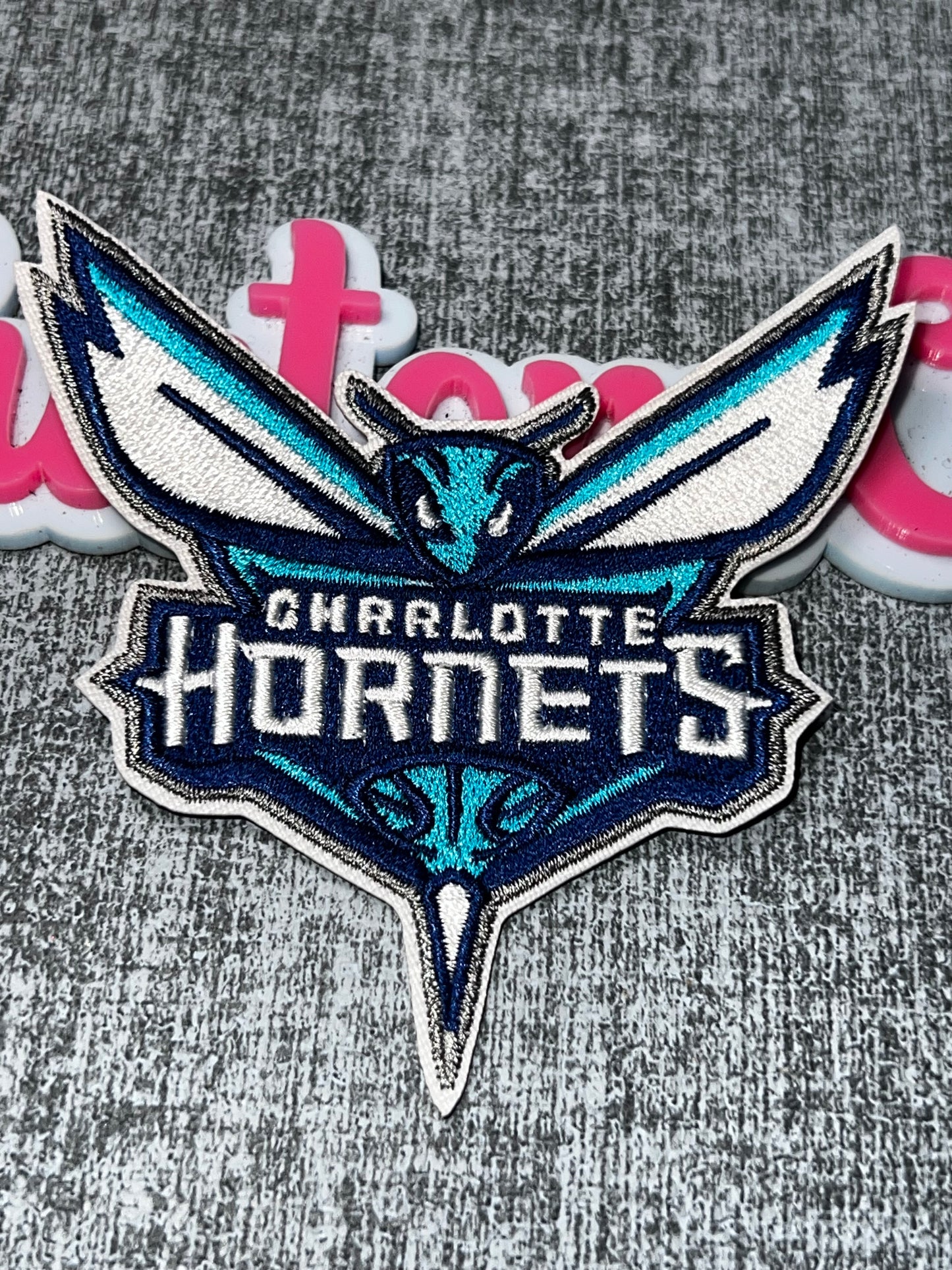 Blue Winged Insect Embroidered Iron-On Patch | Statement Appliqué