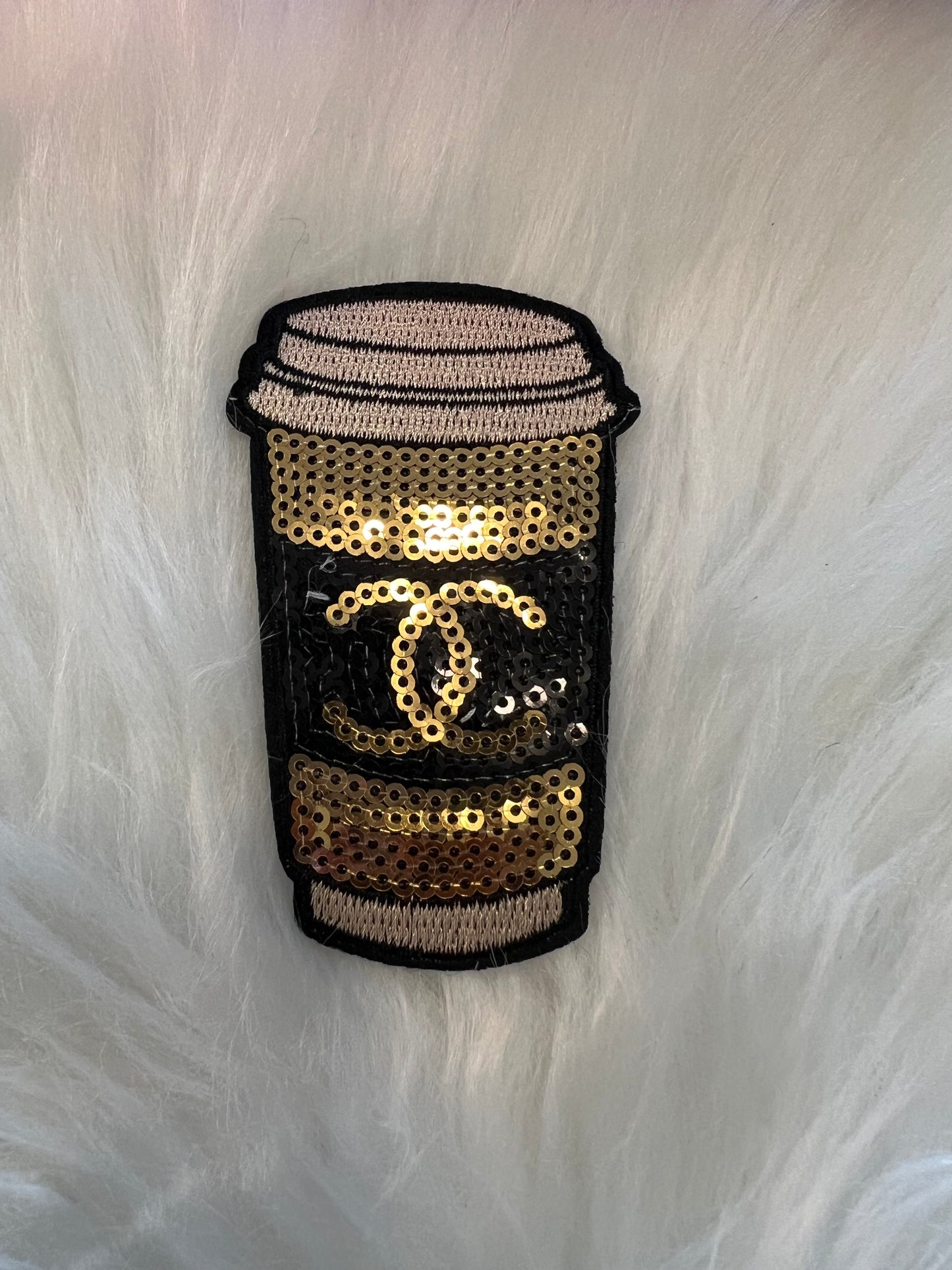 Black Gold sequin CC Cup