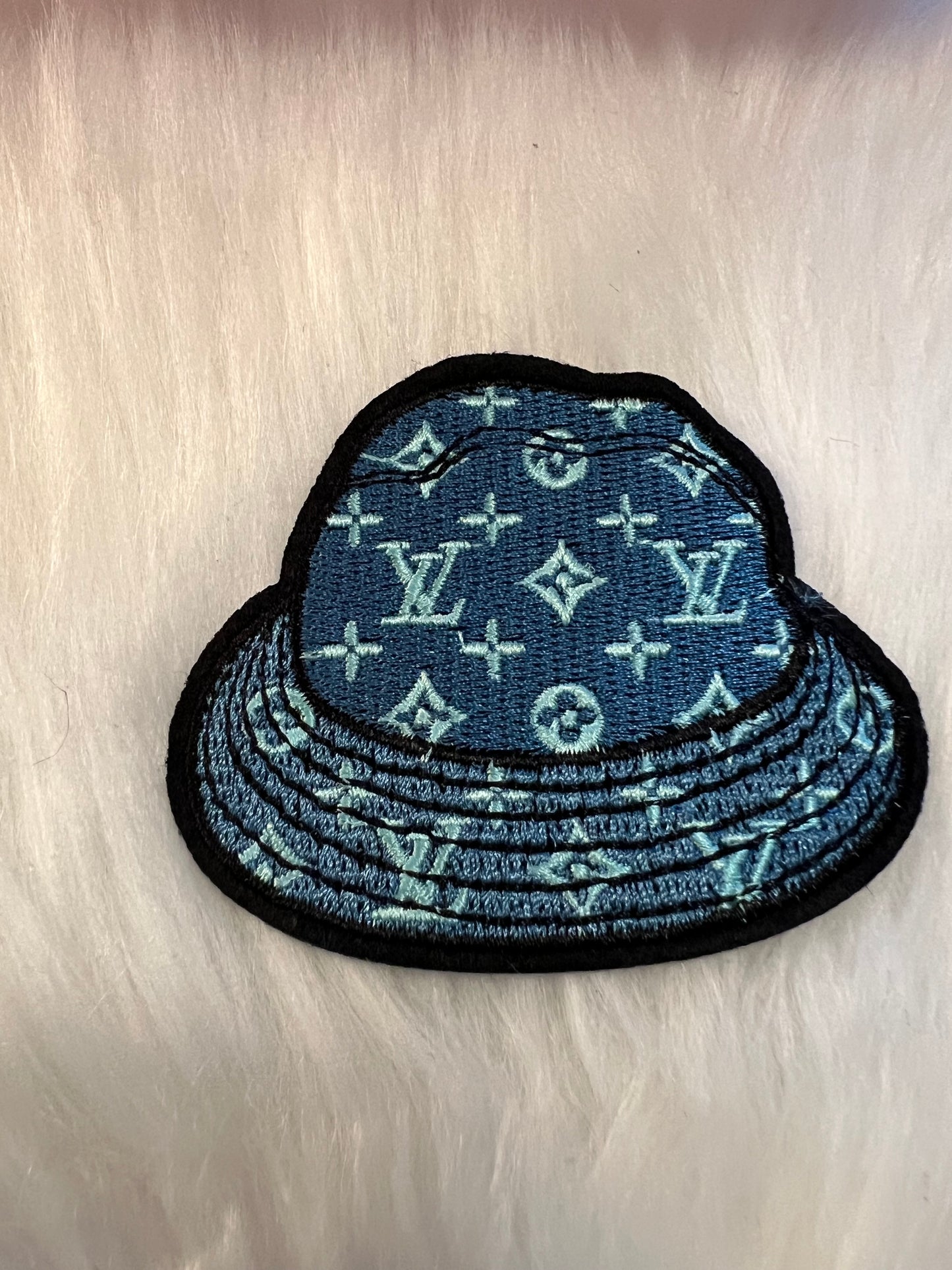 Small Denim LV bucket hat