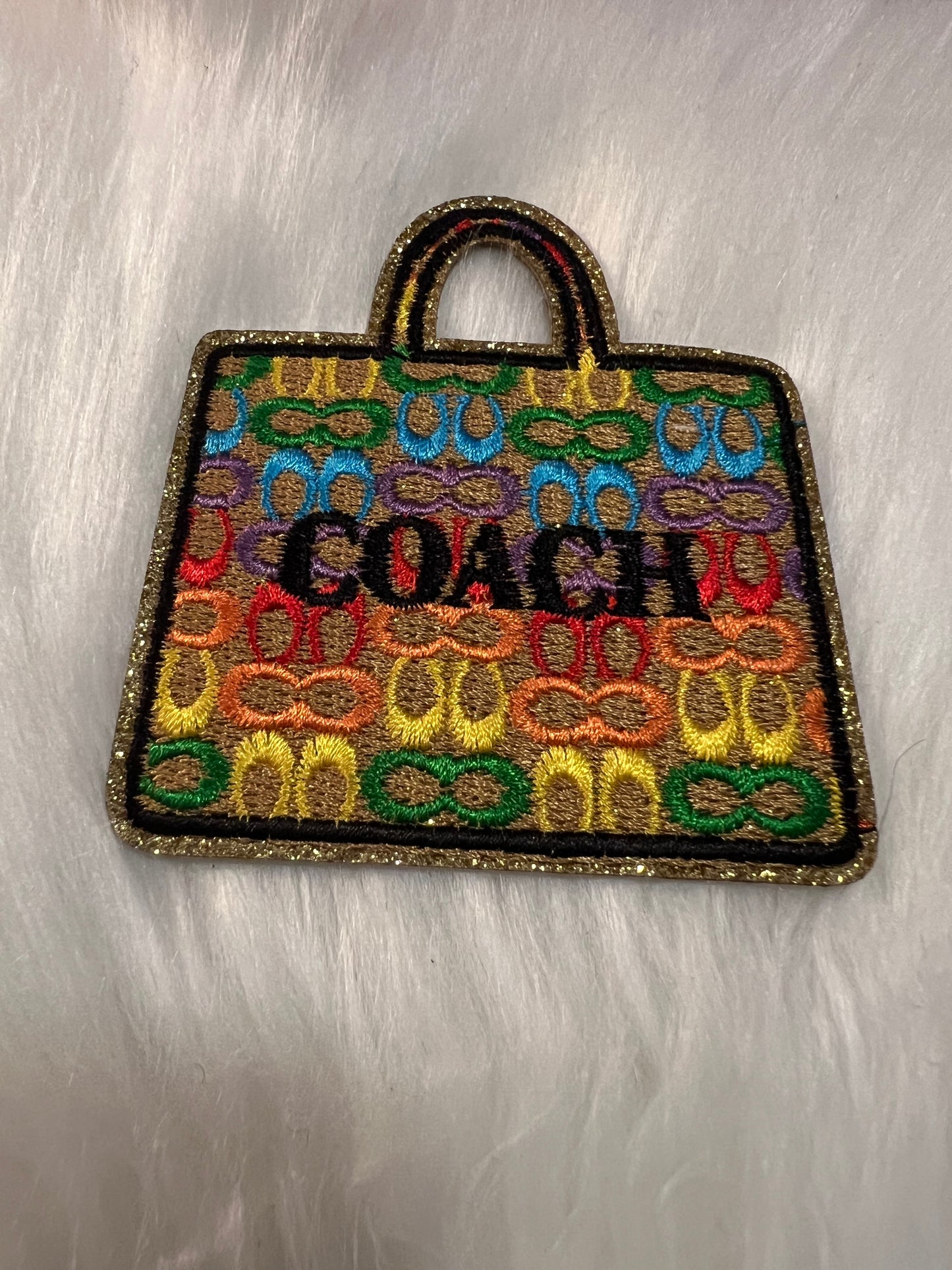 Colorful Coach purse