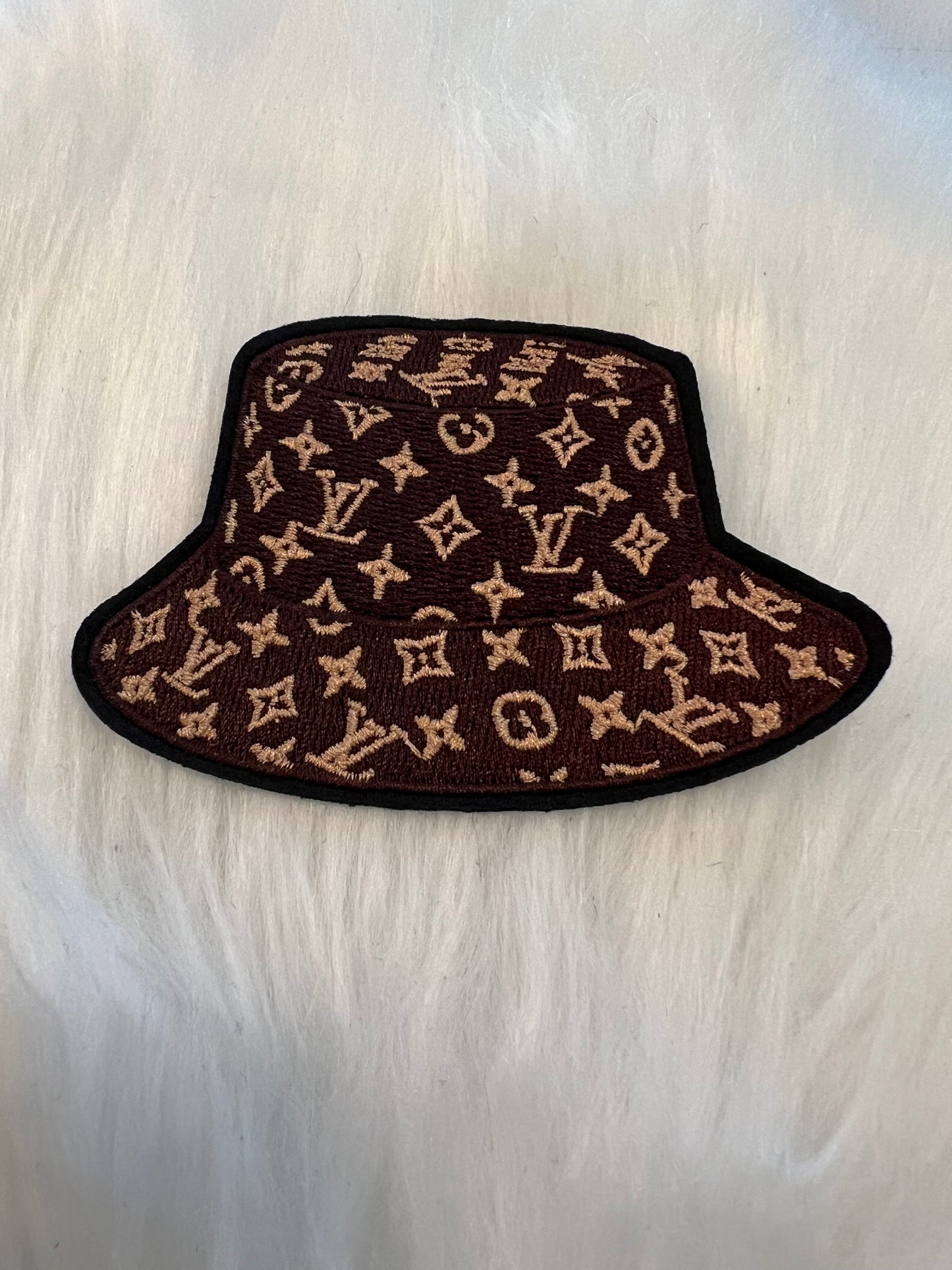 Brown LV bucket hat