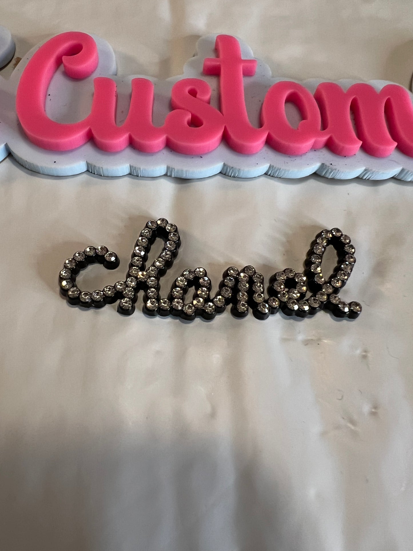 Black Chanel bling