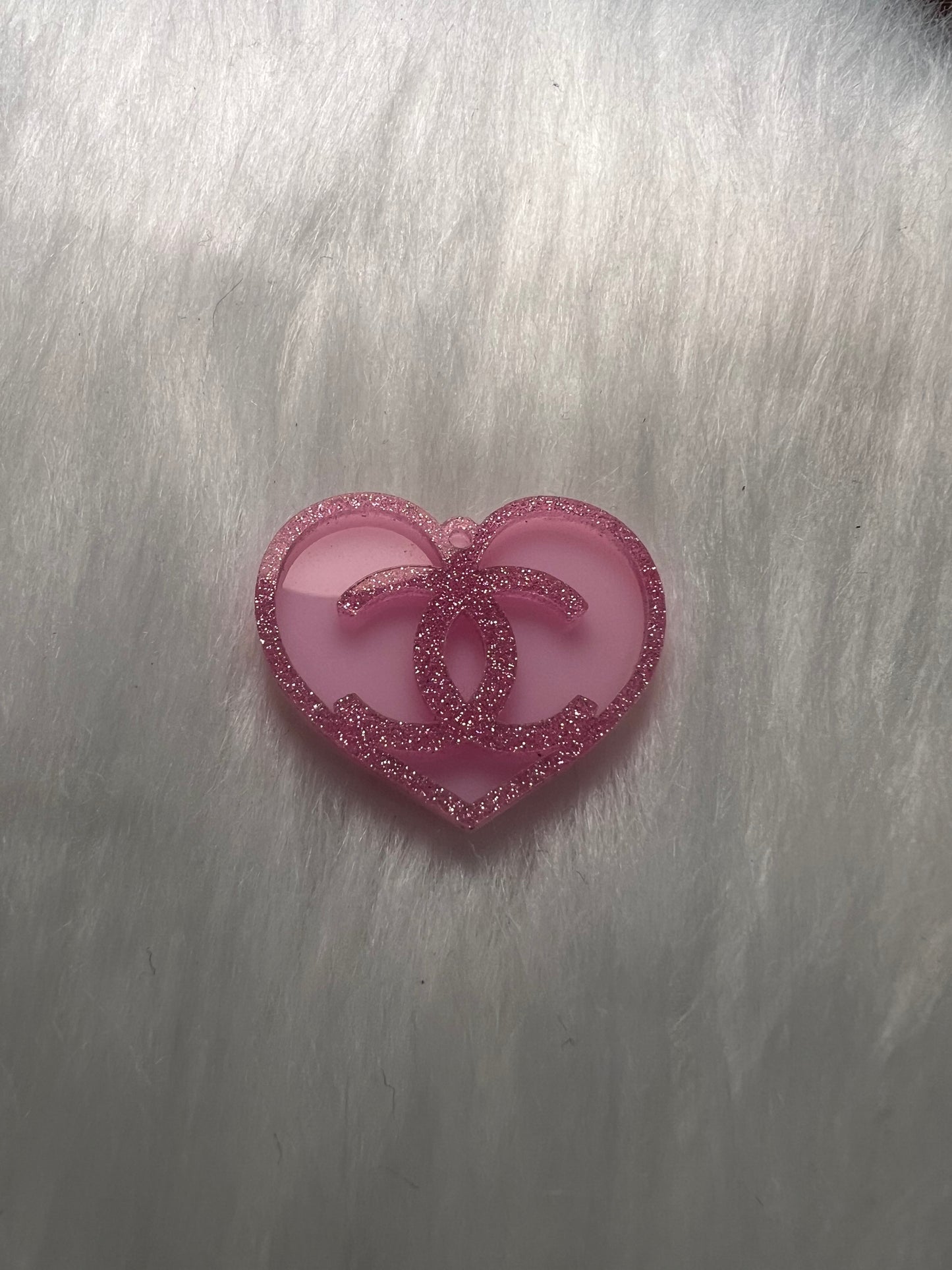 Pink CC Heart