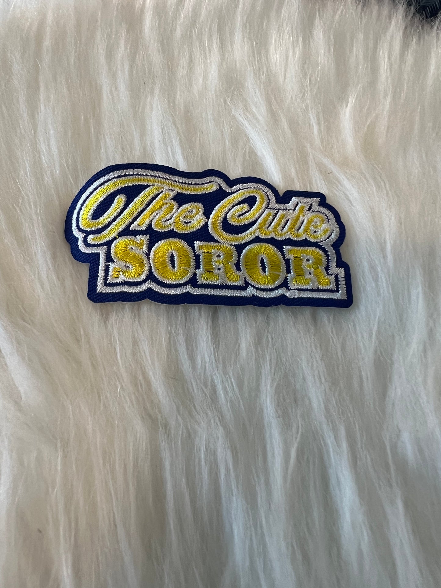 Blue&Yellow Cute Soror Sigma