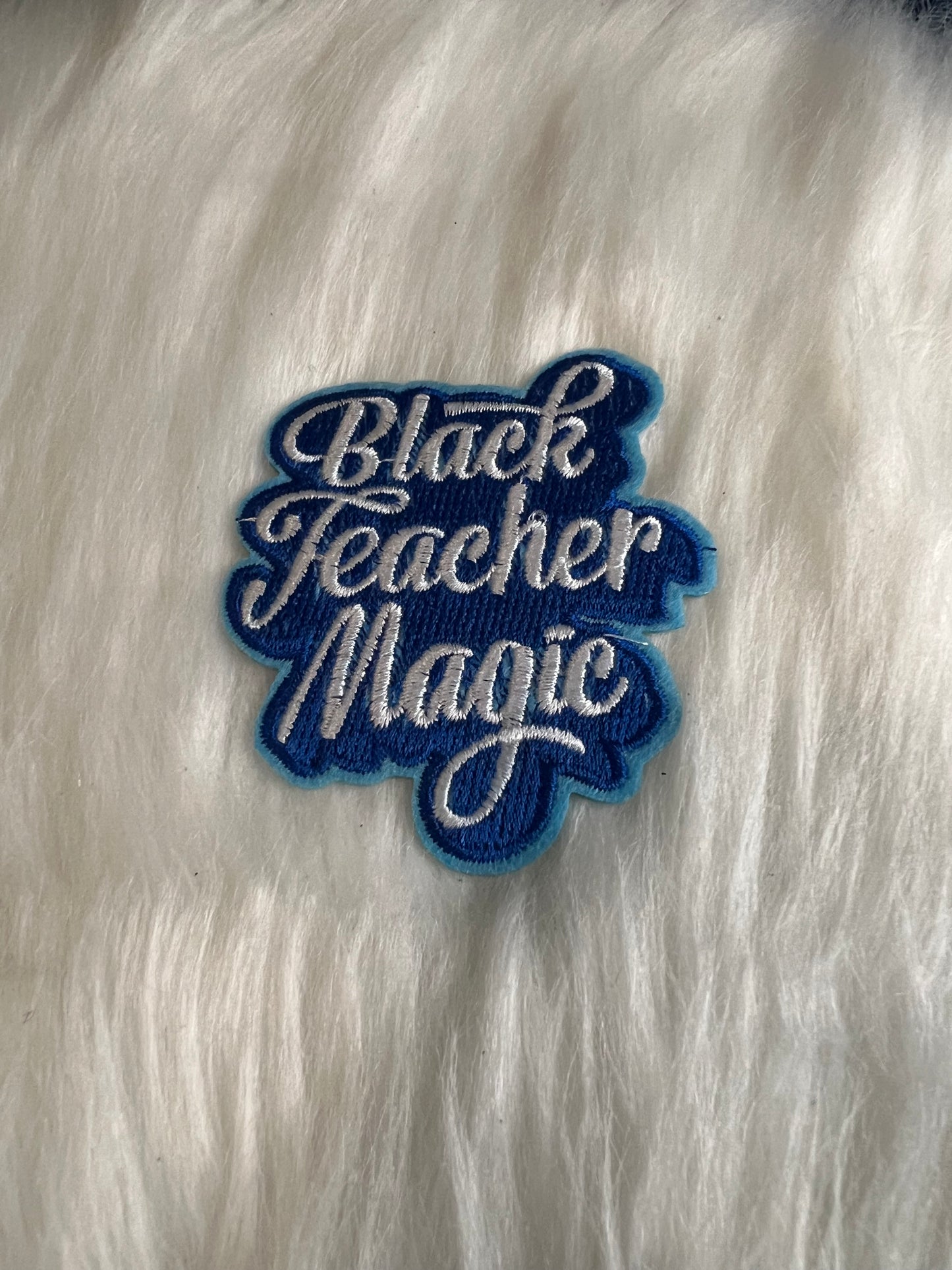 Blue White Black teacher Magic