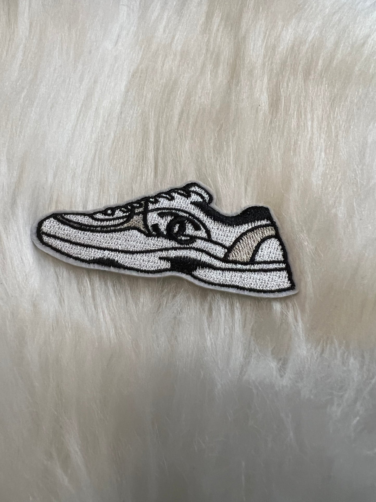 Cc White Tennis Shoe