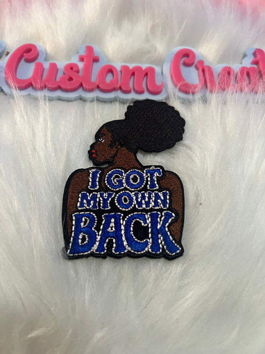 I got my our Back Ponytail lady