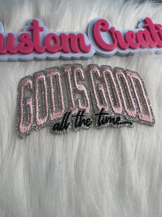 Pink & Silver God is Good