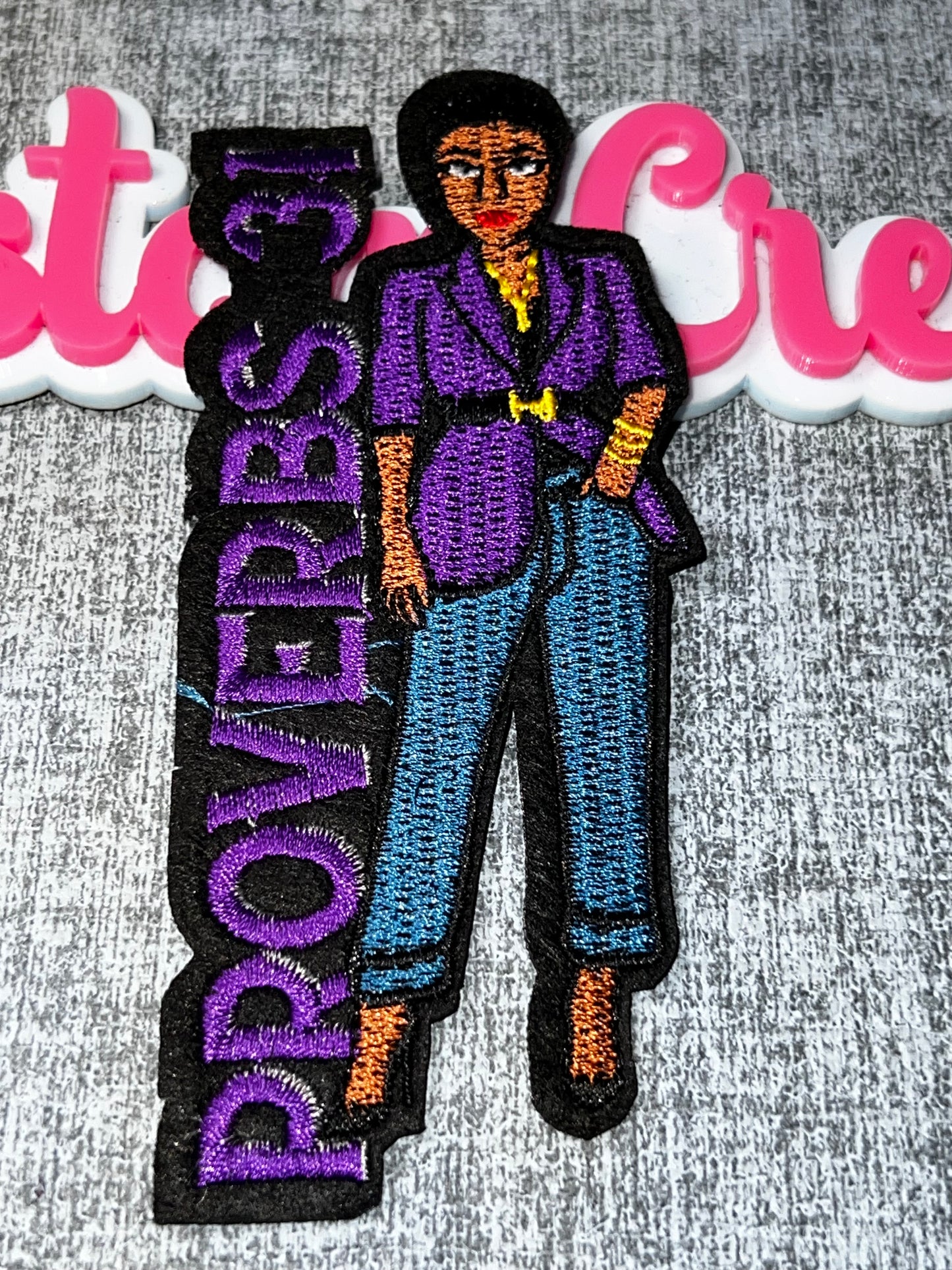Proverbs 31 Woman Patch – Faith Embroidered Iron On Patch Religious Applique Christian DIY