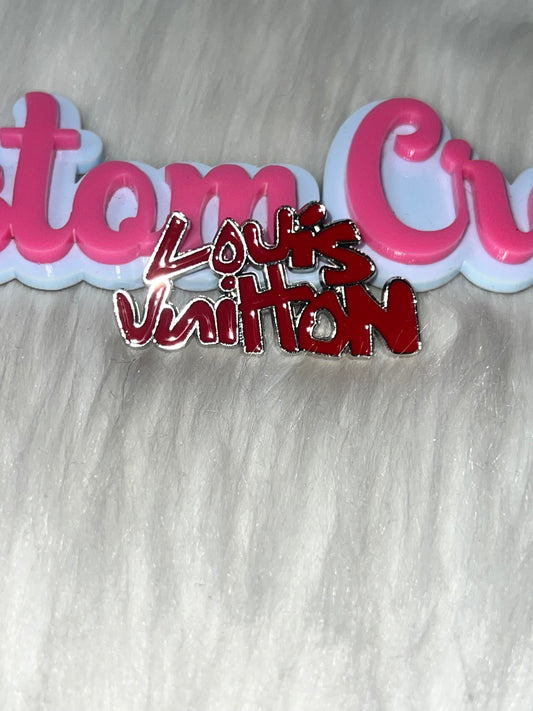Luxe Script Fashion Charm