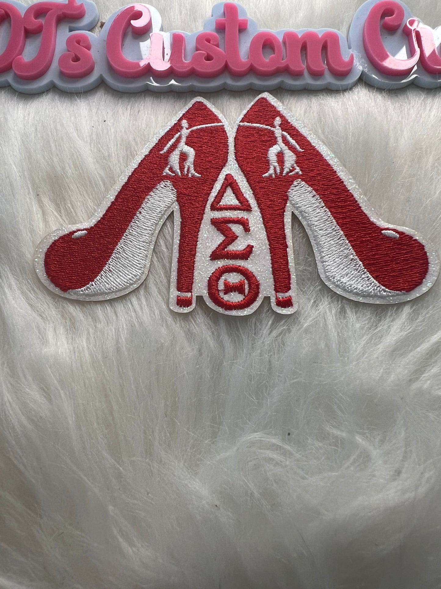 Red White Delta Heel