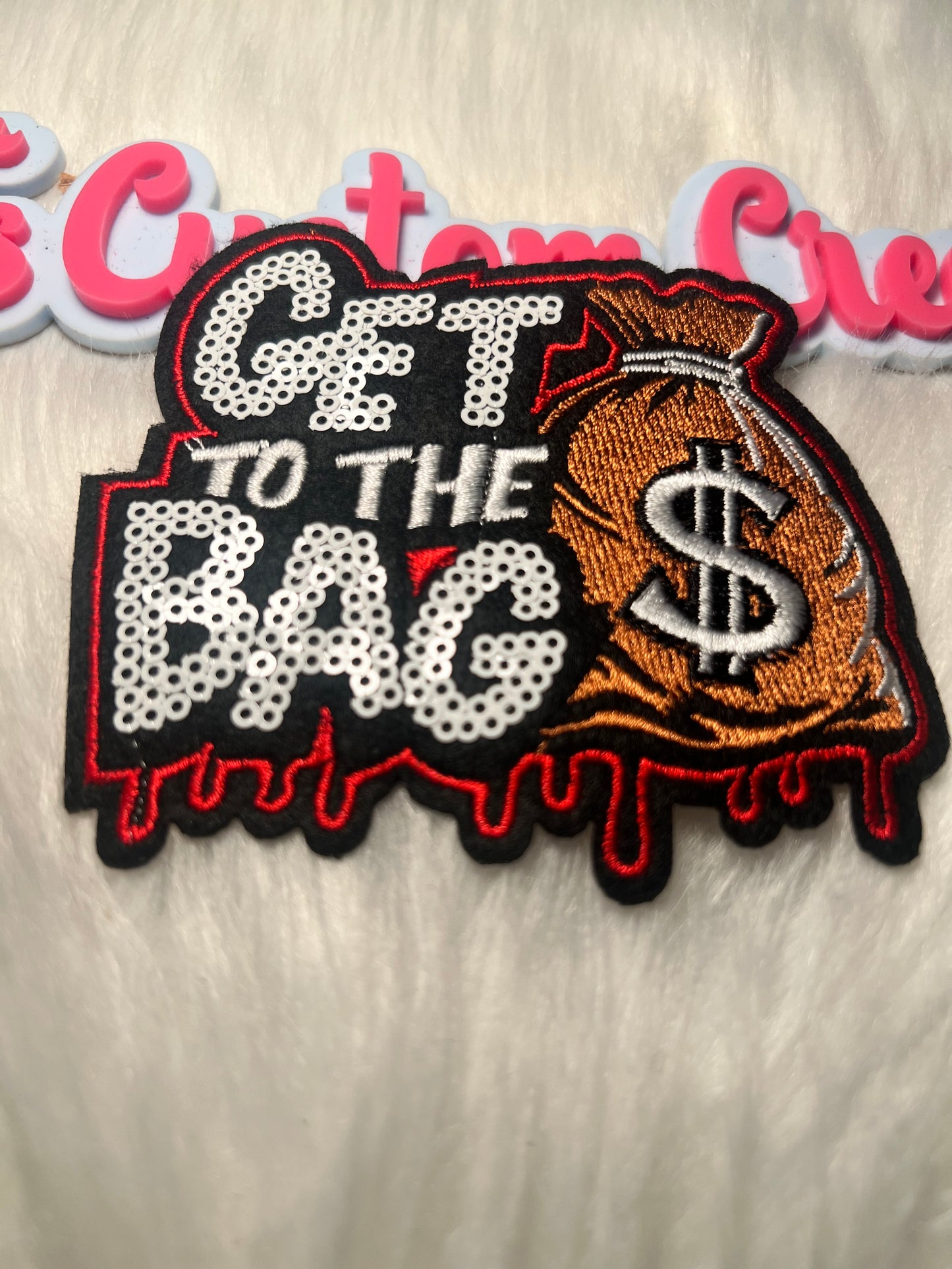 Sequin Get to the Bag