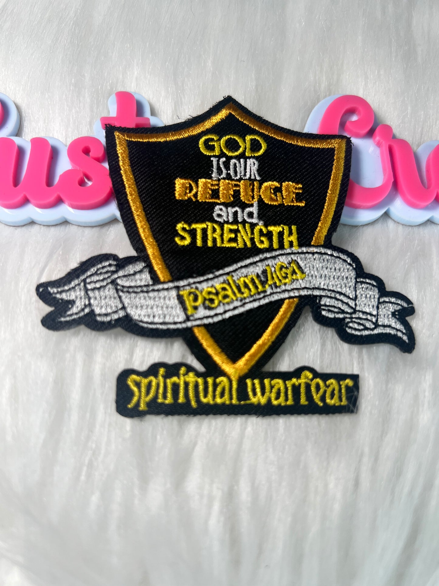 🛡️ Psalm 46:1 Spiritual Warfare Patch