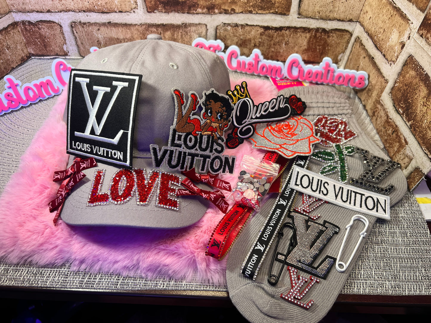 🩶❤️ “Silver Smoke Luxe” DIY Hat & Sock Kit