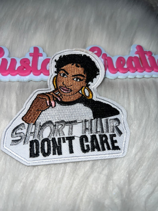 Short Hair Don’t Care Patch