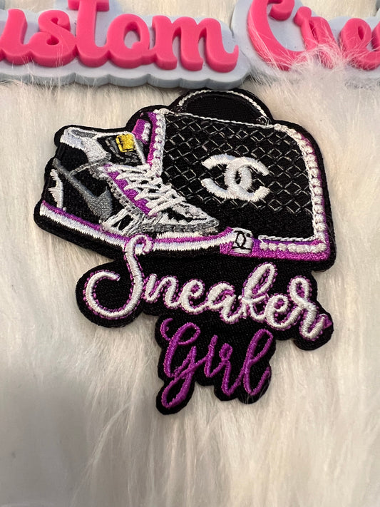 Sneaker Girl Purple CC