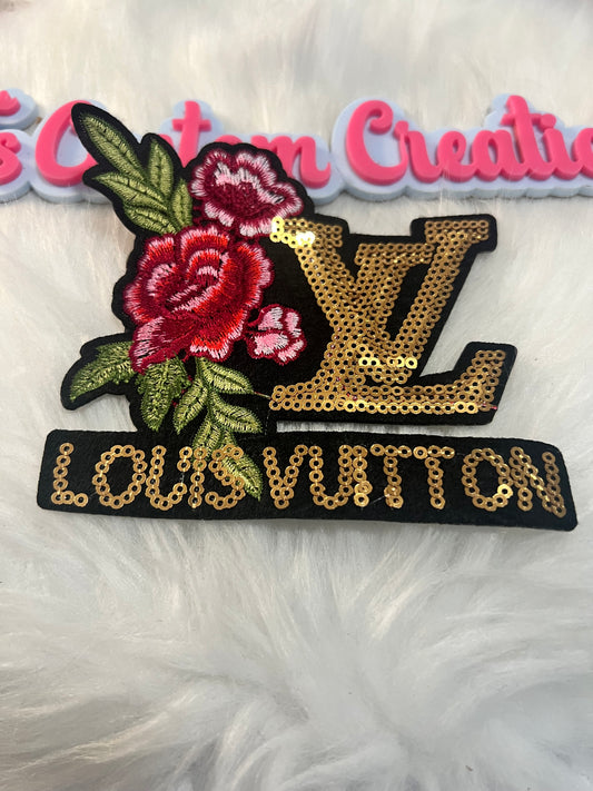 Sequin Rose Gold LV